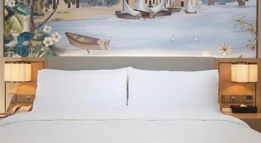 Bed in Vienna Hotel Hangzhou East Railway Station West Square