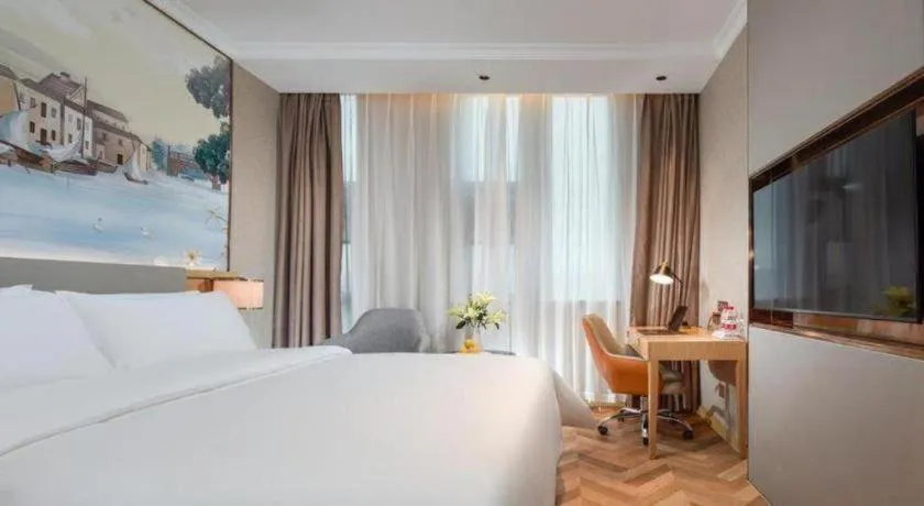 Bed in Vienna Hotel Hangzhou East Railway Station West Square