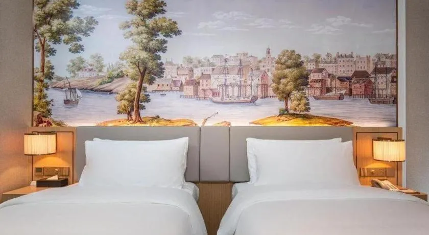 Bed in Vienna Hotel Hangzhou East Railway Station West Square