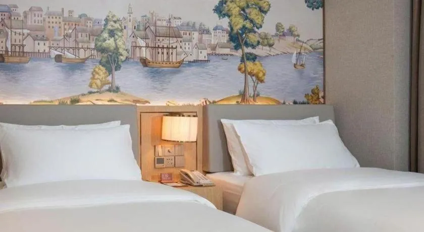 Bed in Vienna Hotel Hangzhou East Railway Station West Square