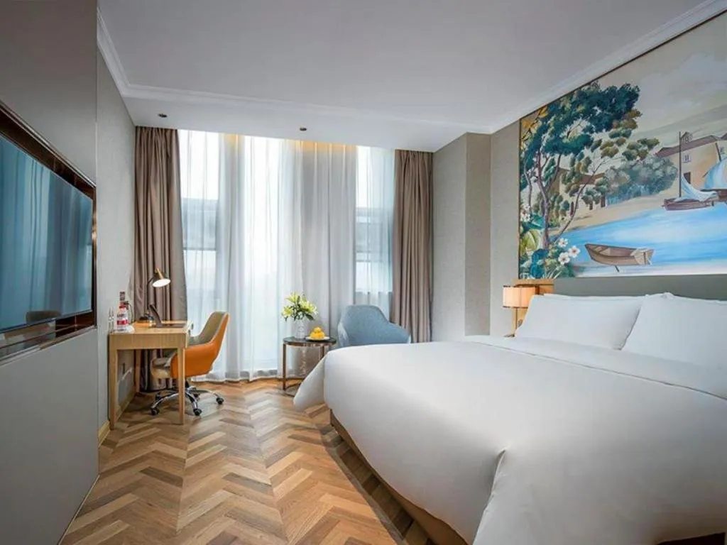 Bed in Vienna Hotel Hangzhou East Railway Station West Square