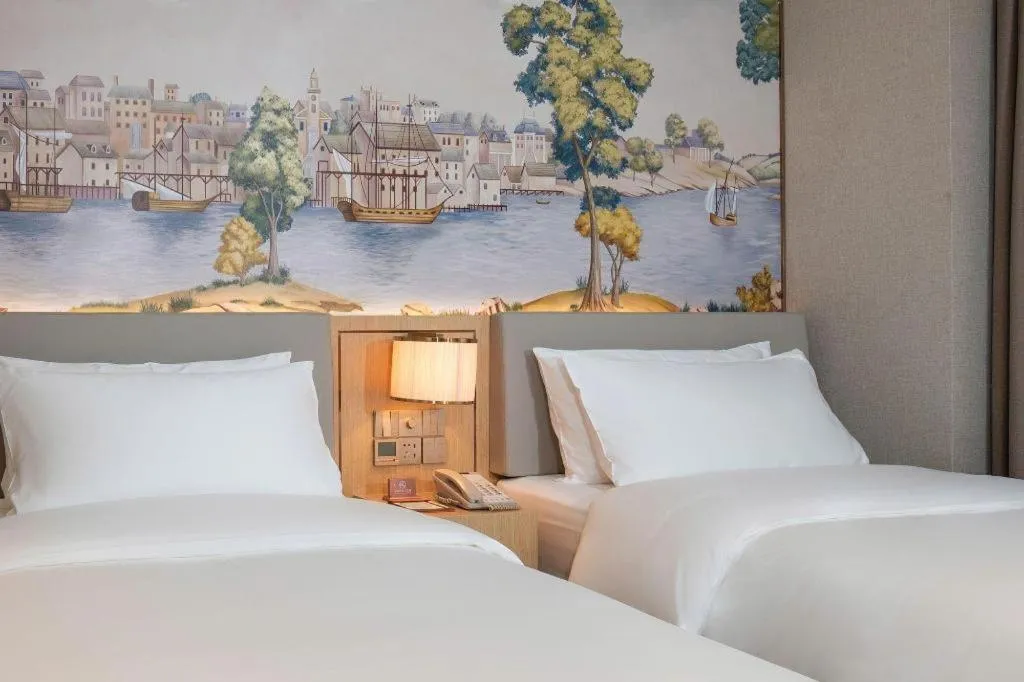 Bed in Vienna Hotel Hangzhou East Railway Station West Square