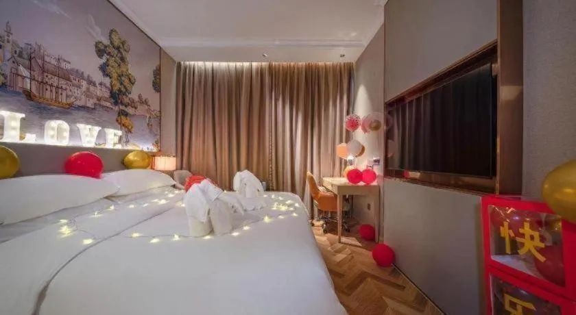 Bed in Vienna Hotel Hangzhou East Railway Station West Square