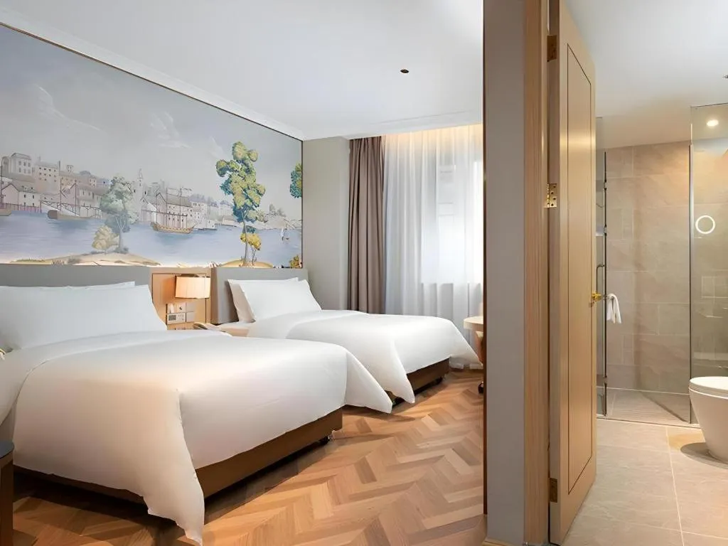 Bed in Vienna Hotel Hangzhou East Railway Station West Square