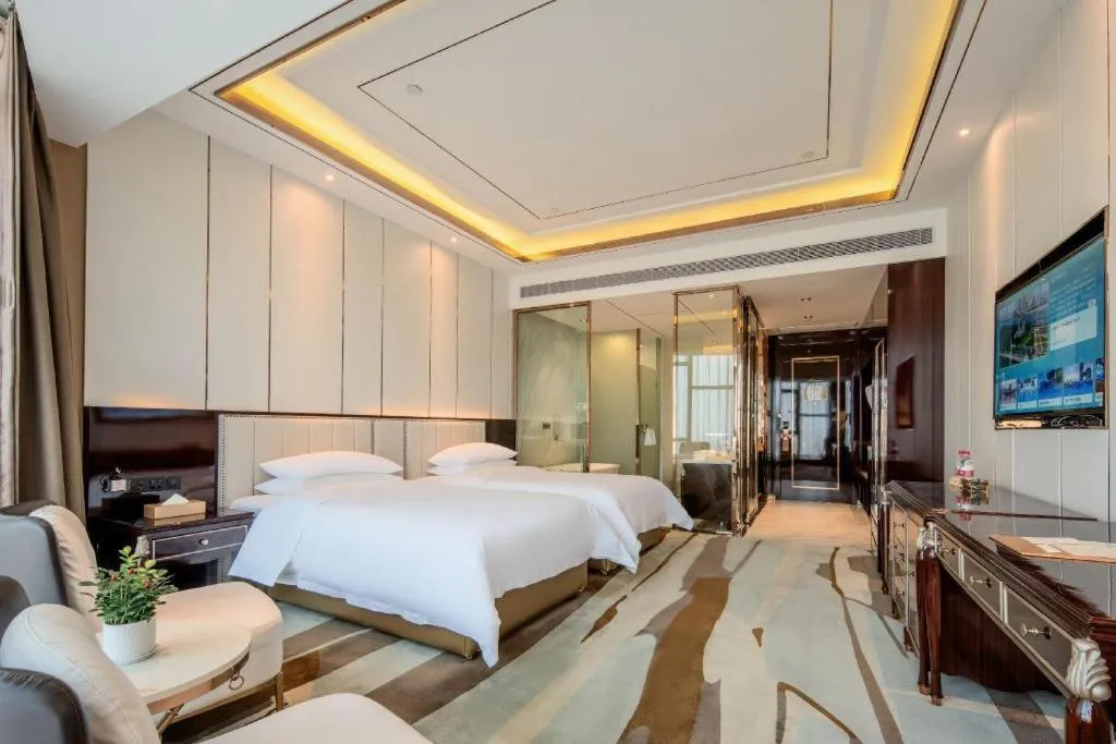 Bed in Venus Resort and Restaurant Changsha Songya Lake Weilai Mancheng