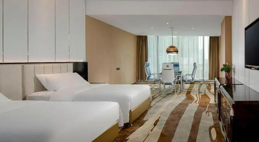 Bed in Venus Resort and Restaurant Changsha Songya Lake Weilai Mancheng