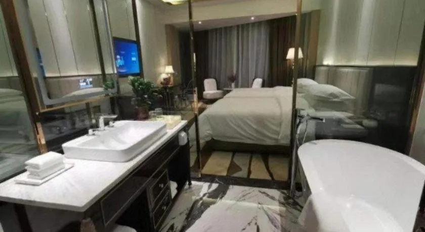 Bed in Venus Resort and Restaurant Changsha Songya Lake Weilai Mancheng