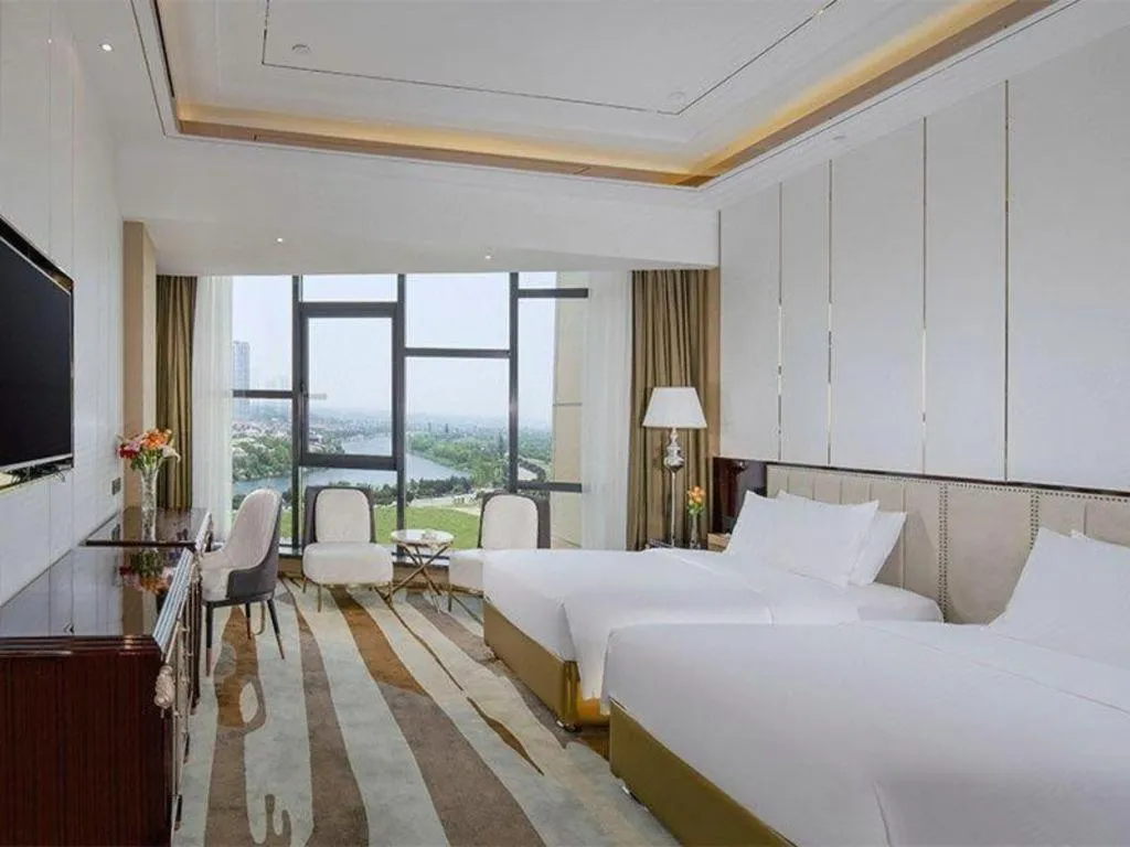 Bed in Venus Resort and Restaurant Changsha Songya Lake Weilai Mancheng