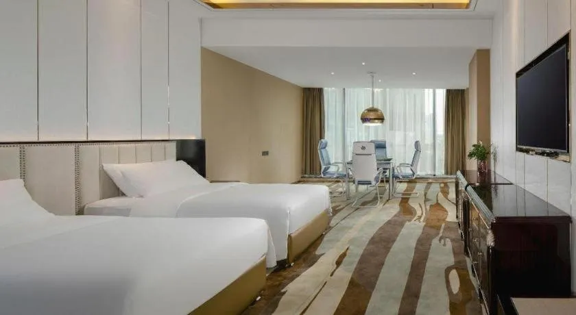 Bed in Venus Resort and Restaurant Changsha Songya Lake Weilai Mancheng