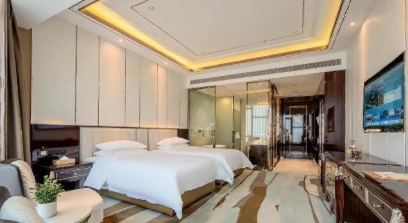 Bed in Venus Resort and Restaurant Changsha Songya Lake Weilai Mancheng