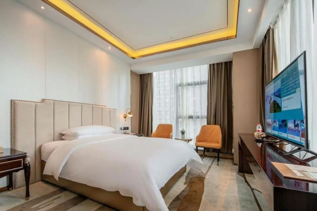 Bed in Venus Resort and Restaurant Changsha Songya Lake Weilai Mancheng
