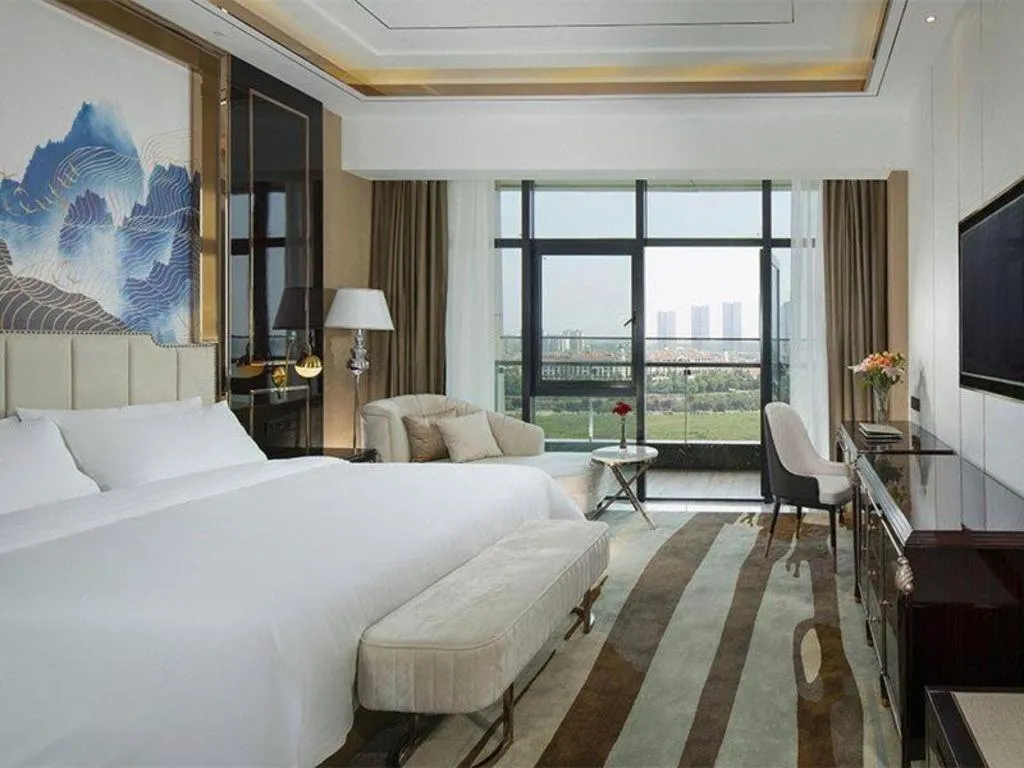 Bed in Venus Resort and Restaurant Changsha Songya Lake Weilai Mancheng