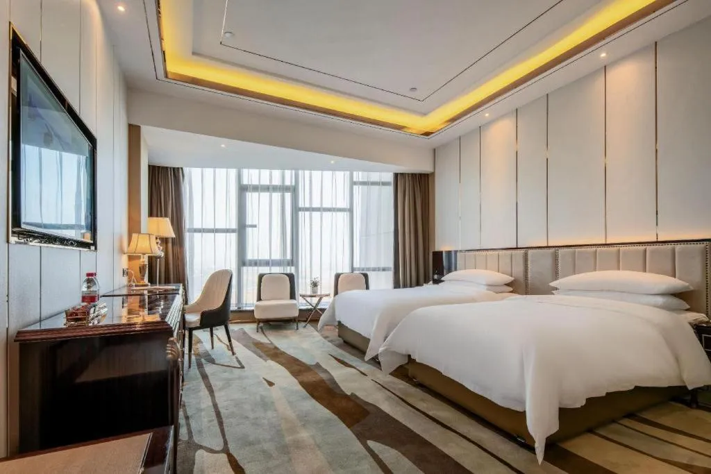 Bed in Venus Resort and Restaurant Changsha Songya Lake Weilai Mancheng