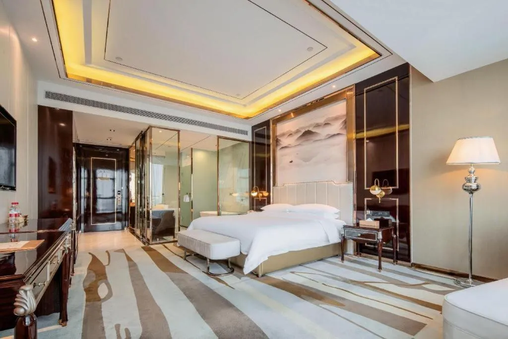 Bed in Venus Resort and Restaurant Changsha Songya Lake Weilai Mancheng