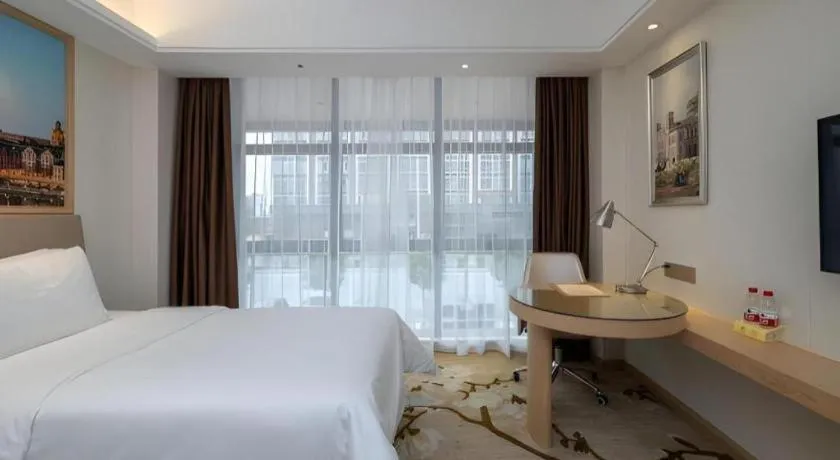 Bed in Vienna Hotel Guangdong Shantou Chaoyang Heping