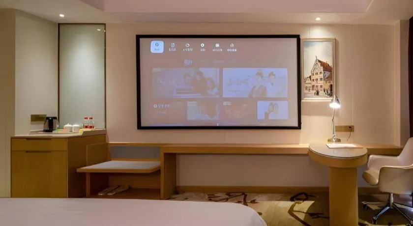 Bed in Vienna Hotel Guangdong Shantou Chaoyang Heping