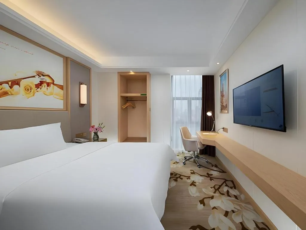 Bed in Vienna Hotel Guangdong Shantou Chaoyang Heping