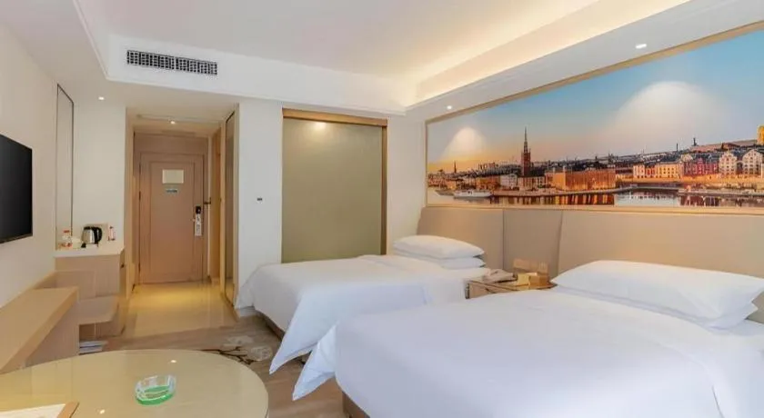 Bed in Vienna Hotel Guangdong Shantou Chaoyang Heping