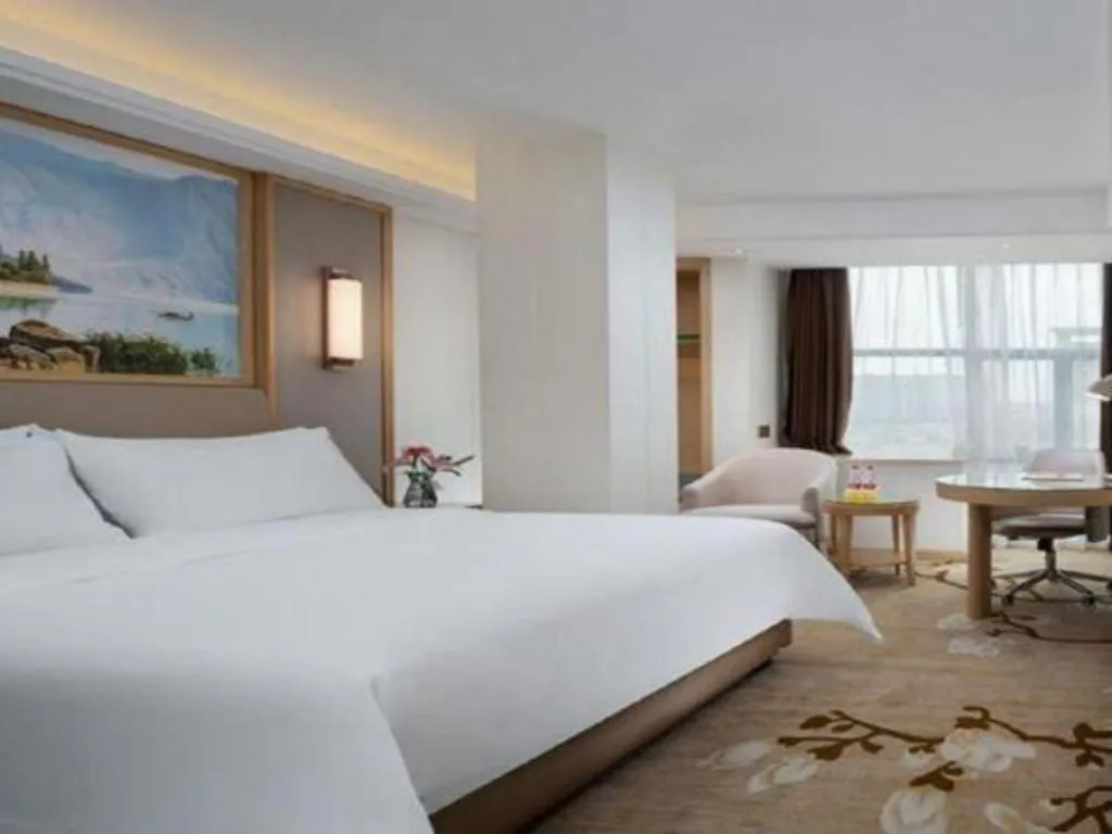 Bed in Vienna Hotel Guangdong Shantou Chaoyang Heping