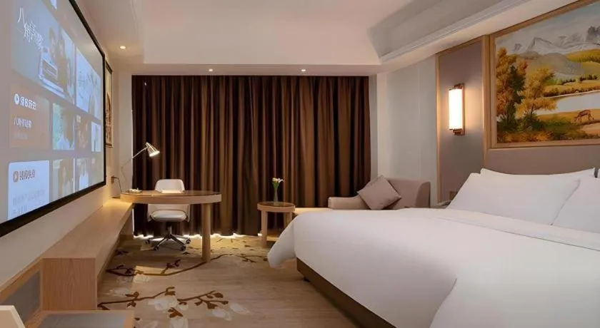 Bed in Vienna Hotel Guangdong Shantou Chaoyang Heping
