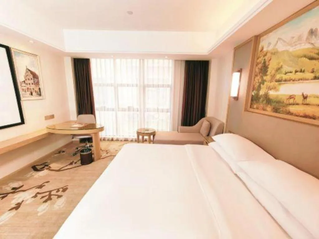 Bed in Vienna Hotel Guangdong Shantou Chaoyang Heping
