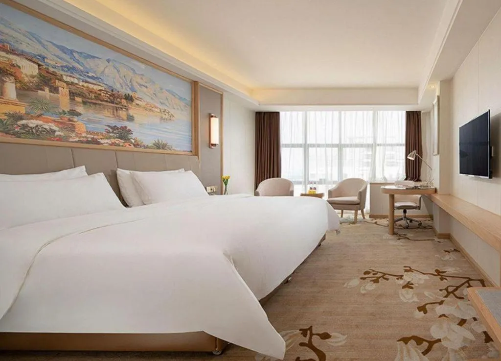 Bed in Vienna Hotel Guangdong Shantou Chaoyang Heping
