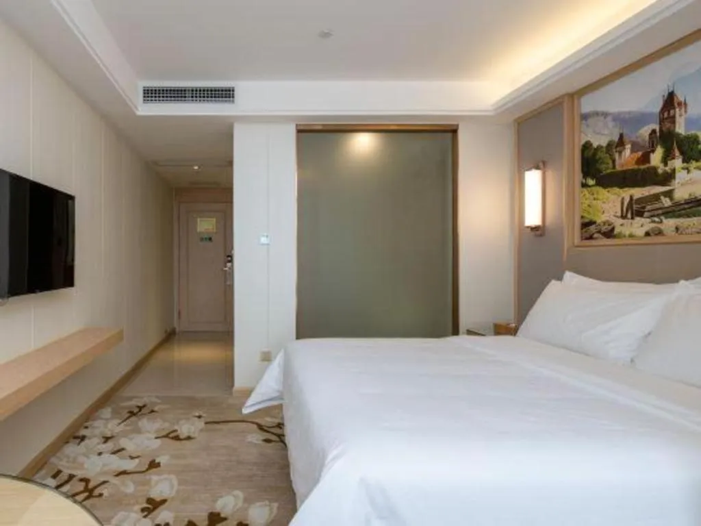 Bed in Vienna Hotel Guangdong Shantou Chaoyang Heping