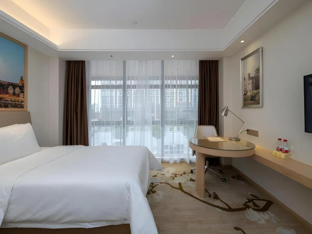 Bed in Vienna Hotel Guangdong Shantou Chaoyang Heping