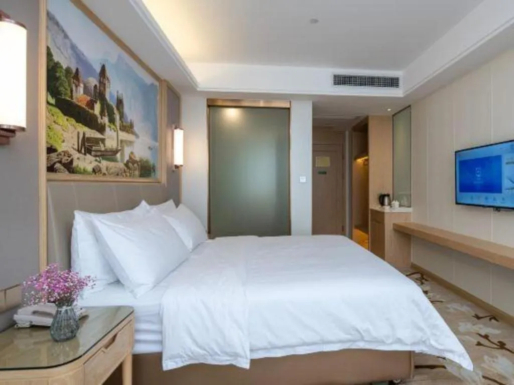 Bed in Vienna Hotel Guangdong Shantou Chaoyang Heping
