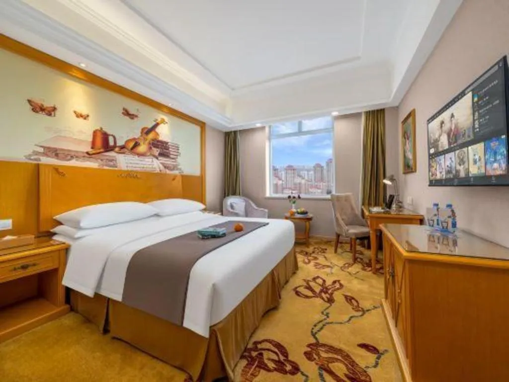 Bed in Vienna Hotel Tianjin Zhongbei Town