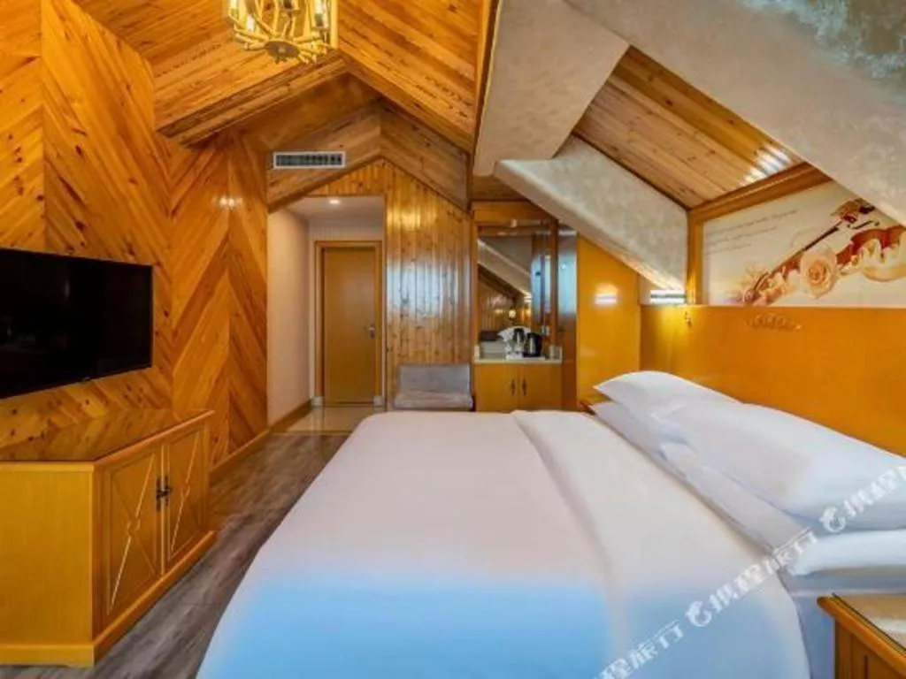 Bed in Vienna Hotel Tianjin Zhongbei Town