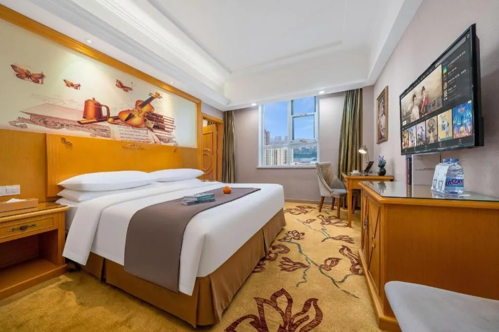 Bed in Vienna Hotel Tianjin Zhongbei Town