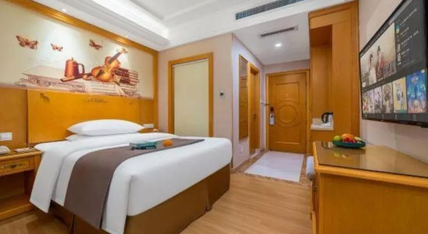 Bed in Vienna Hotel Tianjin Zhongbei Town