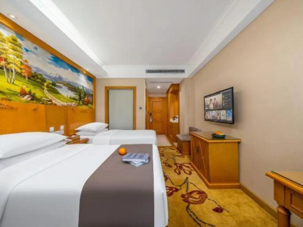 Bed in Vienna Hotel Tianjin Zhongbei Town