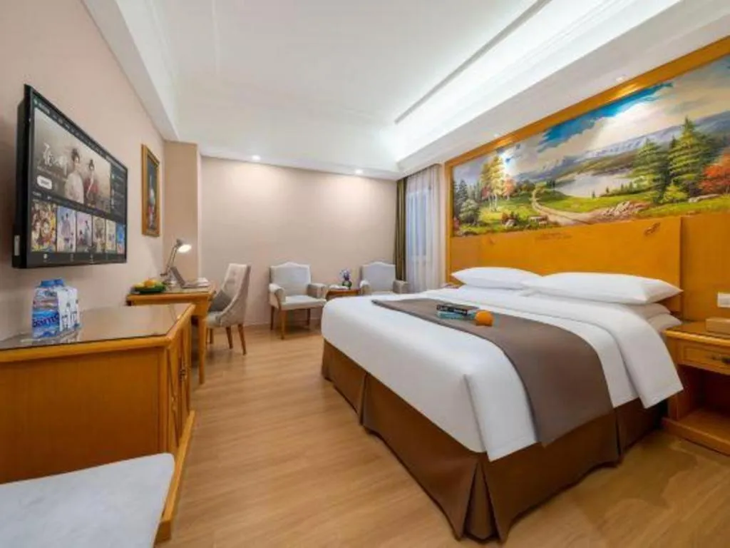 Bed in Vienna Hotel Tianjin Zhongbei Town
