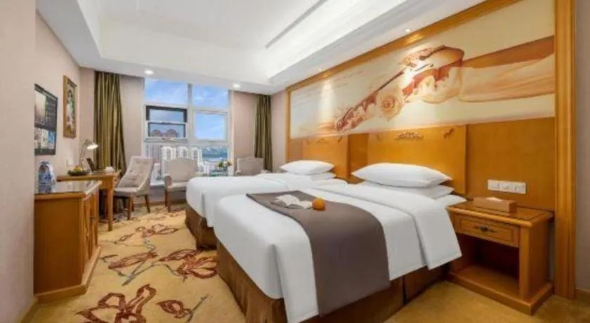 Bed in Vienna Hotel Tianjin Zhongbei Town