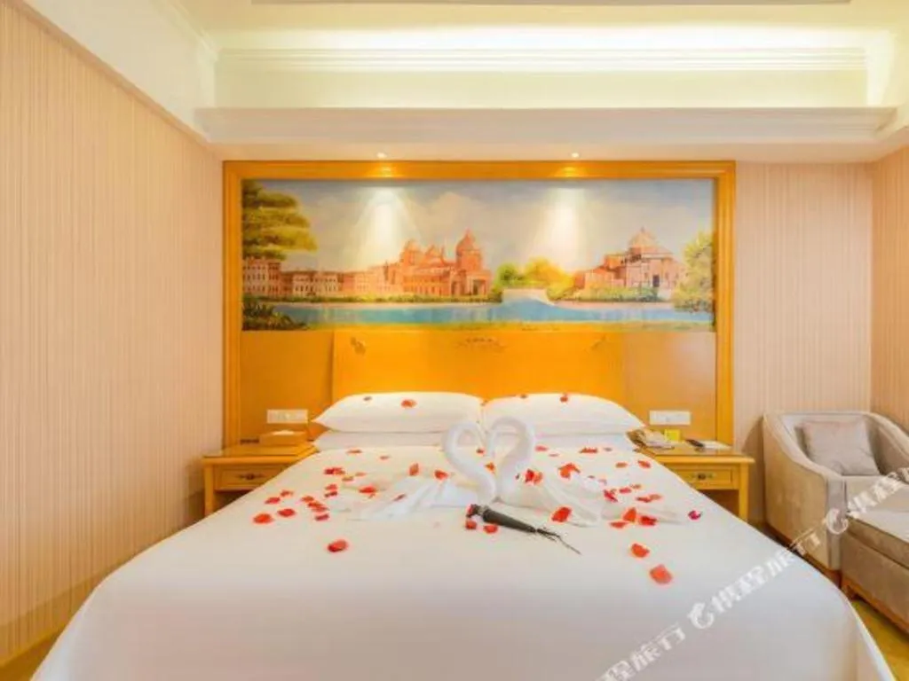 Bed in Vienna Hotel Tianjin Zhongbei Town