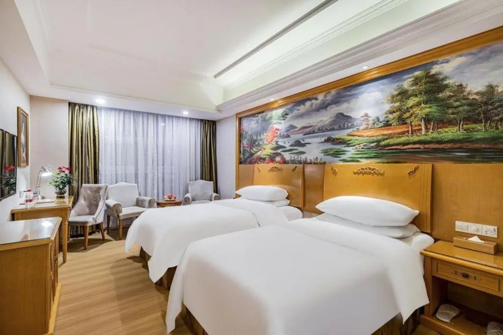 Bed in Vienna Hotel Tianjin Zhongbei Town