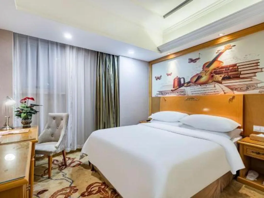 Bed in Vienna Hotel Tianjin Zhongbei Town