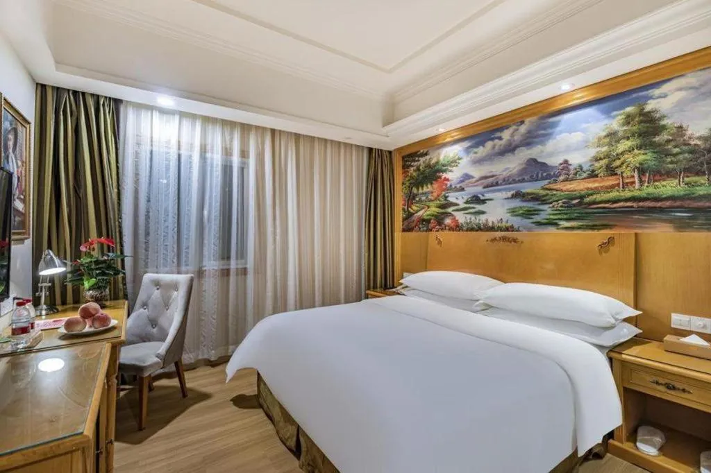 Bed in Vienna Hotel Tianjin Zhongbei Town