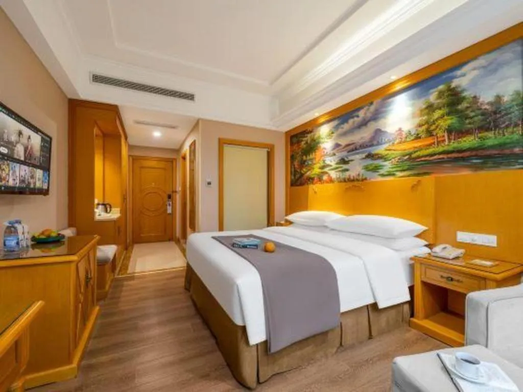 Bed in Vienna Hotel Tianjin Zhongbei Town