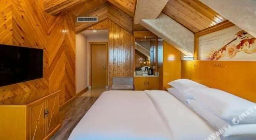 Bed in Vienna Hotel Tianjin Zhongbei Town