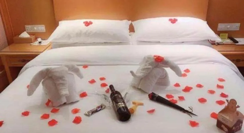 Bed in Vienna Hotel Tianjin Zhongbei Town