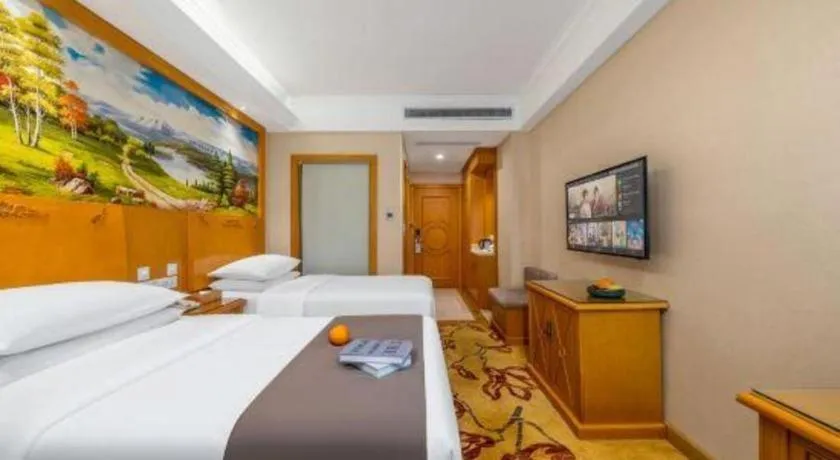 Bed in Vienna Hotel Tianjin Zhongbei Town