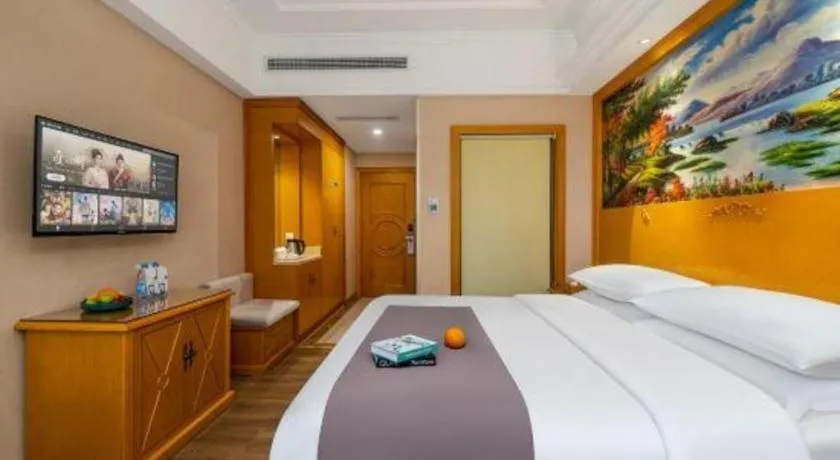 Bed in Vienna Hotel Tianjin Zhongbei Town
