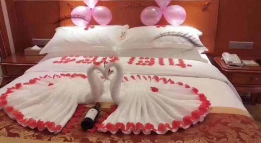 Bed in Vienna Hotel Wuhan Hankou North Avenue Sijimei Farmers Market