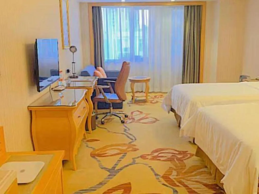 Bed in Vienna Hotel Wuhan Hankou North Avenue Sijimei Farmers Market