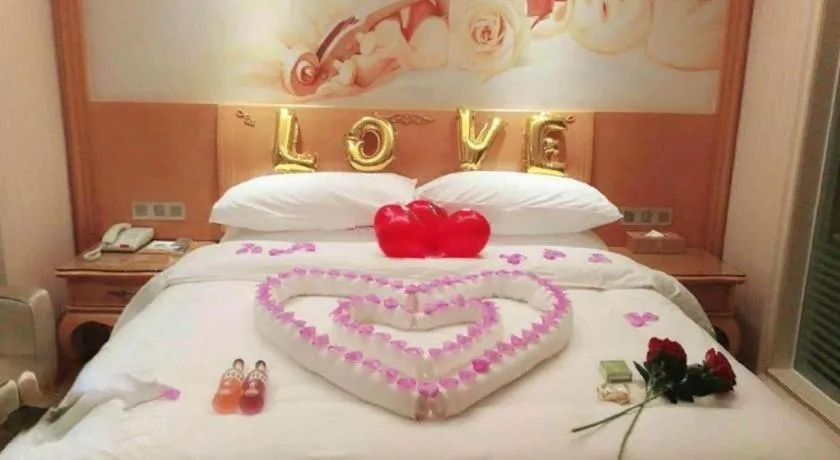 Bed in Vienna Hotel Wuhan Hankou North Avenue Sijimei Farmers Market