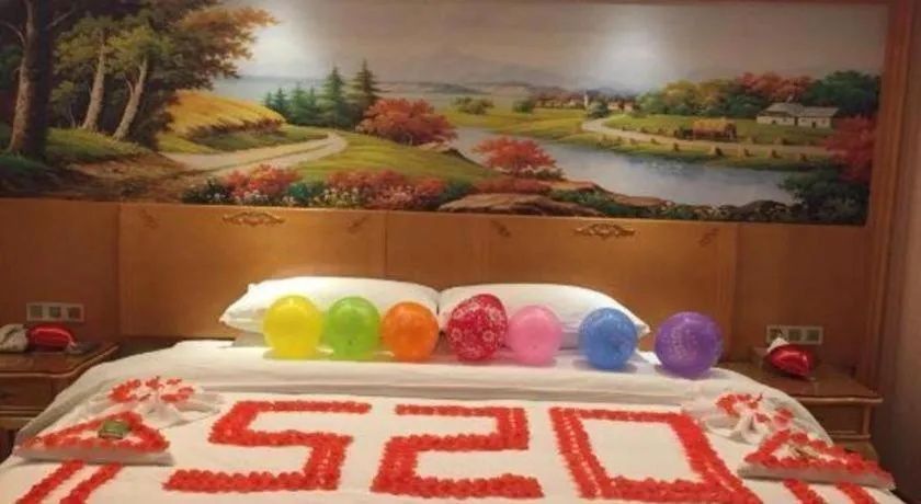 Bed in Vienna Hotel Wuhan Hankou North Avenue Sijimei Farmers Market