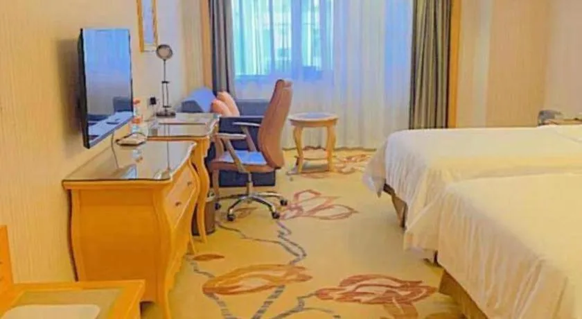 Bed in Vienna Hotel Wuhan Hankou North Avenue Sijimei Farmers Market